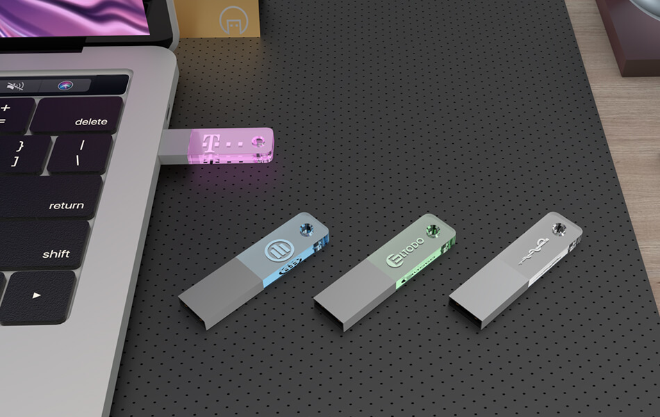 USB krystal SLIM