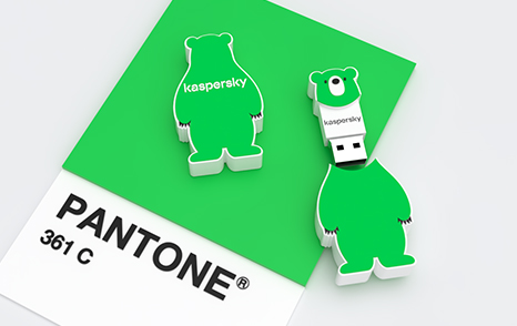 usb disk ve vlastní barvě podle pantone